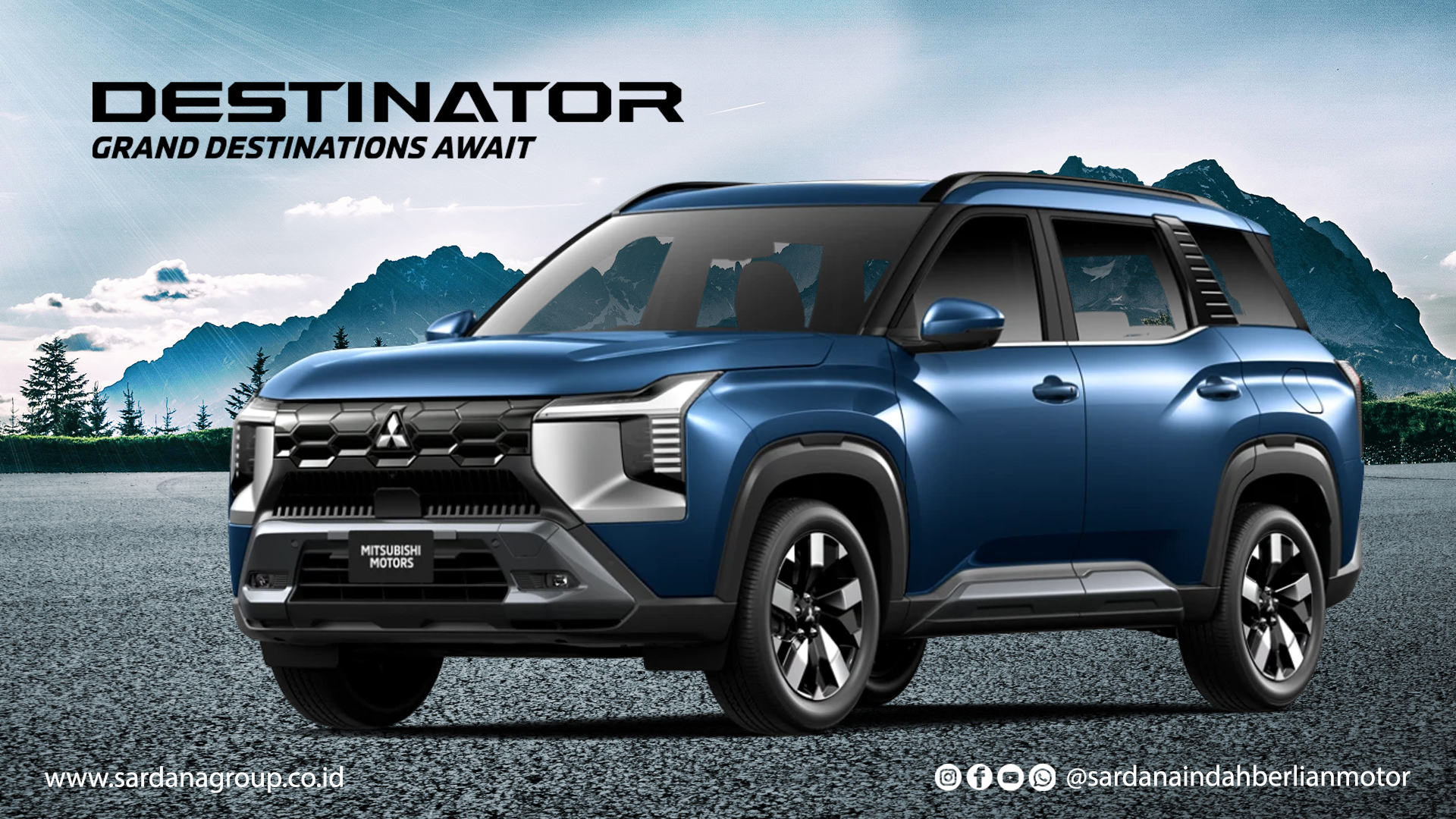 Promo, Simulasi Kredit dan Harga Mitsubishi Destinator Kota Medan Oktober 2025
